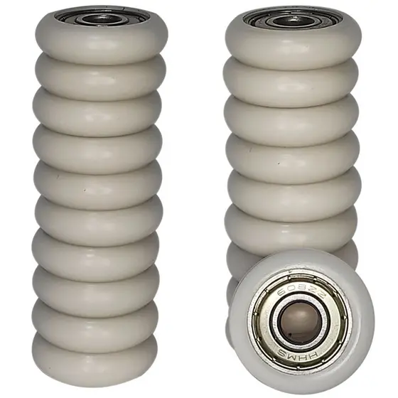 Roldana 30mm com rolamento 608 ZZ Kit 20 peças