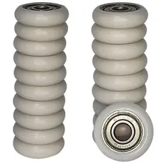 Roldana 30mm com rolamento 608 ZZ Kit 20 peças