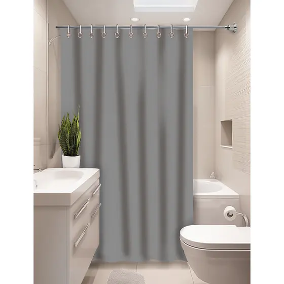 Cortina Box Vinil Luxo para Banheiro - Anti Mofo Resistente Alta Qualidade 100% Vinil - Envio em 24h