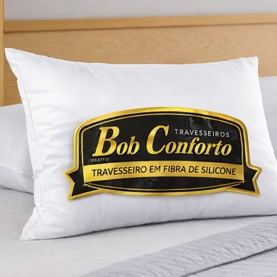 Travesseiro Fibra Silicone 50x70 Antialérgico Algodão