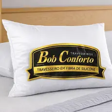 Travesseiro Fibra Silicone 50x70 Antialérgico Algodão