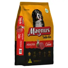 Ração Magnus Todo Dia Cão Adulto Porte Médio e Grande Carne 5 kg Á GRANEL.