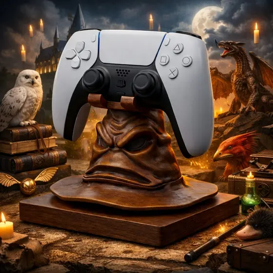 Suporte Porta-controles Para Controle Chapéu Seletor Harry Potter Suporte Controle PS5 Plastation