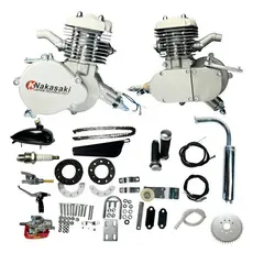 Kit Completo Motor Para Bicicleta Motorizada 80cc nakasaki 3 bolinhas