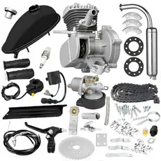 Kit Completo Motor Bike Bicicleta 80CC Preto ou Prata  O mais Potente - Envio Imediato