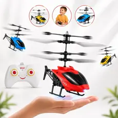 Helicóptero Voador Controle Remoto Sensor Recarregável Brinquedo
