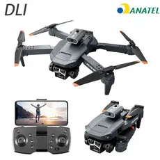 Drone Profissional Com 2 Câmeras Fotografia Aérea Quadricóptero 2.4G Wifi 1800mah