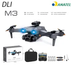 DLI Mini Drone Y3 M3 Dual Câmera Hd Profissional Sensor Inteligente Graus Roll