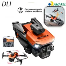DLI Drone Profissional Com 2 Câmeras Fotografia Aérea Quadricóptero 2.4G Wifi Com 1 Bateria