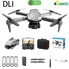 DLI V88 Drone Profissional Alta Definição Câmera Dupla Fotografia Fluxo Dobrável RC Quadcopter