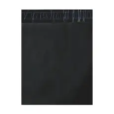 Saco Envelope Plástico 20x30cm Correios 100 Unidades Preto
