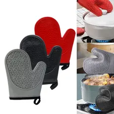 Luva Térmica Silicone Forno Fogão Cozinha Quente - ST-2