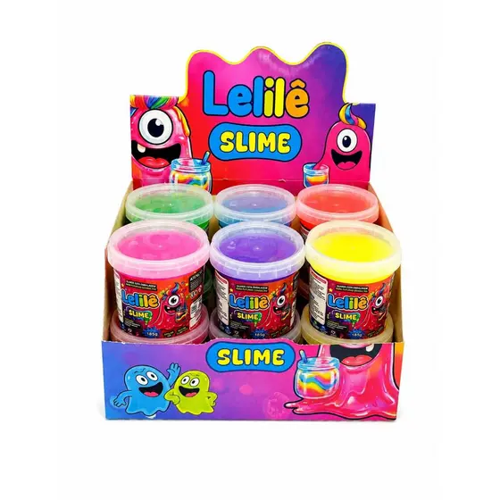 SLIME GLITTER 3 OU 6 UNIDADES POTE MAIOR - PERFEITO PARA PRESENTES, PROMOÇÃO E QUALIDADE