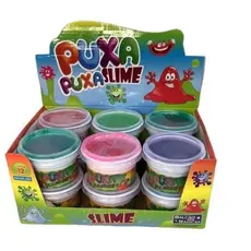 SLIME BRINCADEIRAS E LEMBRANCINHAS 5 CAIXAS C/60 UNIDADES DE 125G