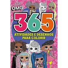 LOL Surprise OMG 365 Atividades e Desenhos para Colorir Capa comum