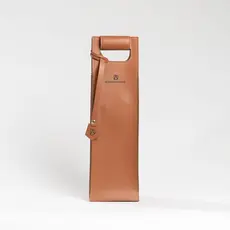 Kit Bolsa De Vinho 1 garrafa Couro Sintético 50un Kit Wine Bag