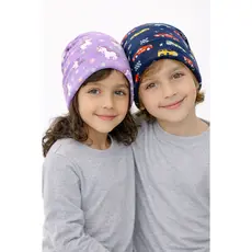 Kit 3 Touca Infantil Quentinha de Soft | Antialérgica | Menino e Menina | Tamanho Único