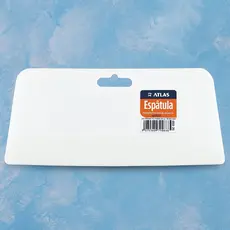 Espátula Aplicador Plástico Celuloide Atlas 152/3 Massas Reparos Cimento Queimado Adesivos Multiuso