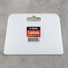 Espátula Aplicador Plástico Celuloide Atlas 152/2 Massas Reparos Cimento Queimado Adesivos Multiuso
