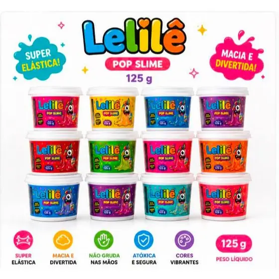 Slime Kit 15 Unidades Lembrancinha Festa