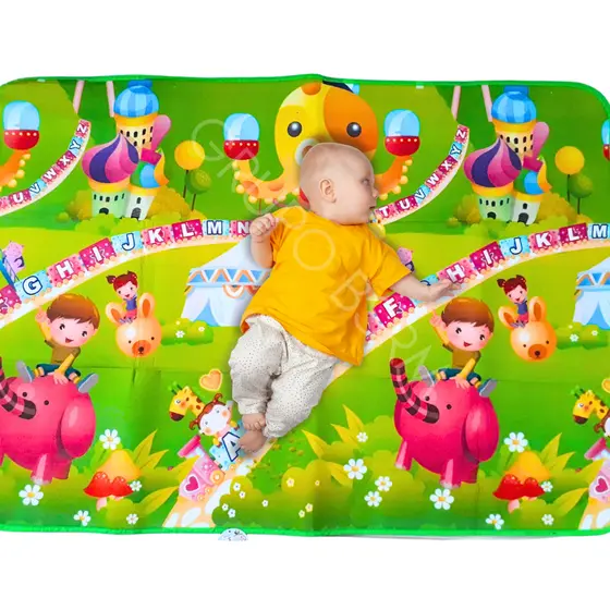Tapete Infantil Térmico Bebê Atividades 120X180 Tatame Portátil Gigante Para Criança Educativo 120 cm Dobrável Grande