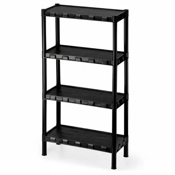Estante Organizadora EasyPlast 4 Andares Modular Plástico Resistente Alta Capacidade