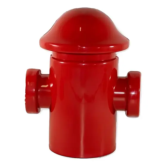 O Favorito dos Machinhos! Sanitário RB Pet com Hidrante Vermelho Vertical – Sem Vazamentos!