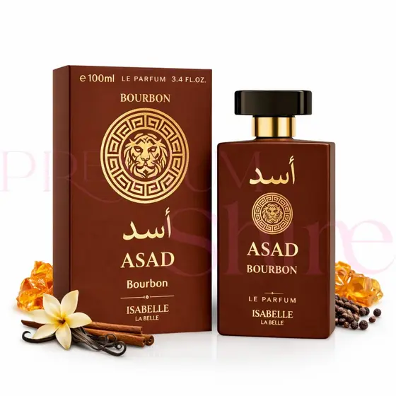 Perfume Arabe Asad Bourbon 100ml - Isabelle la Belle