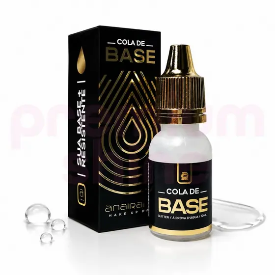 Cola de Base e Glitter Anairana Makeup 10ml
