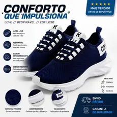 Tênis Meia Feminino Masculino Knit Conforto Academia Caminhada Leve SlipOn Macio EVA 34 ao 43