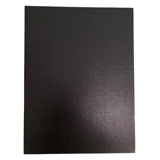 Pasta Catálogo C/50 Envelopes Ofício Preto Economic Dura