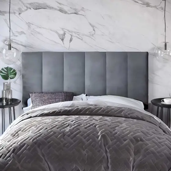 Cabeceira Modulada Estofada Adesiva Módulos 40x20 Para Cama Solteiro Casal Queen King Box