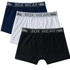 Kit Cueca Infantil Boxer Peças Masculina Microfibra com Forro de Algodão