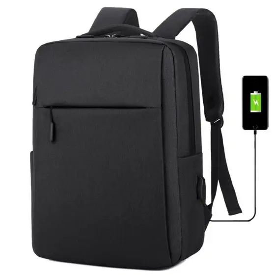 Mochila Masculina Feminina Reforçada Impermeável Resistente à Água Com USB