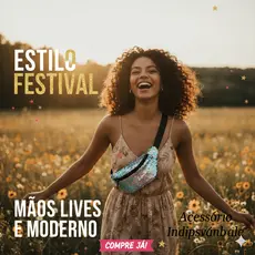 Pochete Feminina Holográfica Brilho Paetê Iridescente Festival Carnaval Alça Ajustável