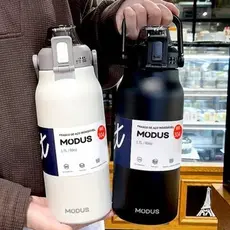 Modus 1700ml Garrafa Térmica De água Aço Inoxidável Garrafa Térmica Café Gelado Cubos Gelo De Aço inoxidável 304 Copo