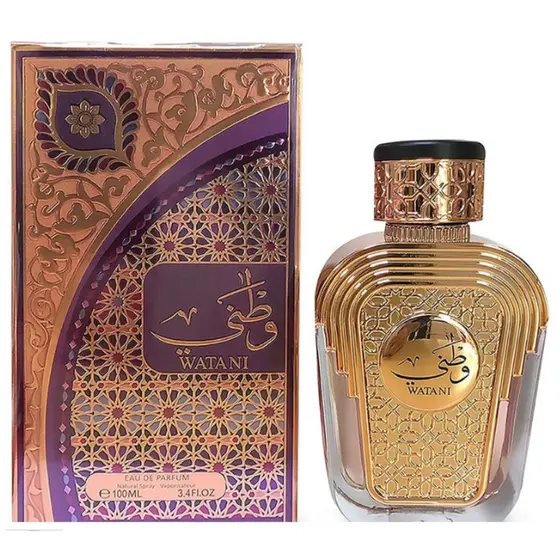PERFUME ÁRABE - FEMININO - ORIGINAL - WATANI - EAU DE PARFUM - AL WATANIAH - 100ML
