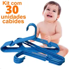 Kit Cabides Infantil Cor AZUL com 10/20/30/50/100 Unidades