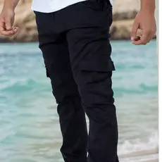 MASCOLINO  Calça Tática Militar Casual - Vários Bolsos para Trabalho e Esporte