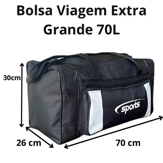 Mala GG de Viagem Reforçada
