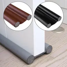 Porta Proteção Ajustável Protetor de Porta Rolinho Duplo 80cm Comprimento Kit 3, Kit 2 ou 1 Unidade