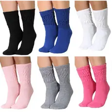 Meias de aeróbica feminina kit com 12 pares fitness para academia e fitness confortáveis