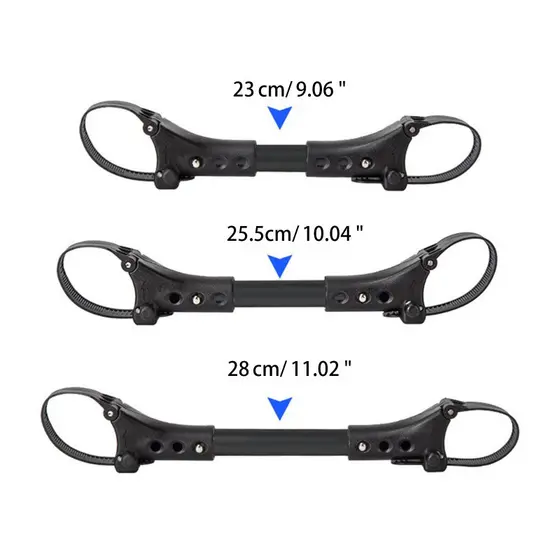 Conjunto de 3 peças de ganchos de conexão para carrinho de bebê