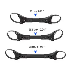 Conjunto de 3 peças de ganchos de conexão para carrinho de bebê