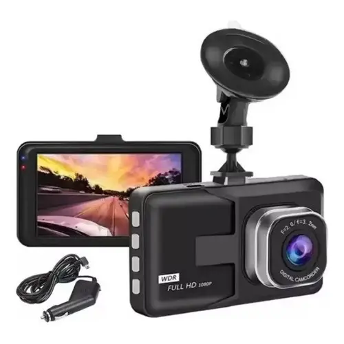 Câmera Veicular Fullhd Visão Noturna Detector De Movimento