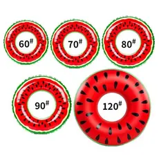 Melancia Bóia Circular Adulto e Infantil ADULTO APENAS DE 90 120 CM