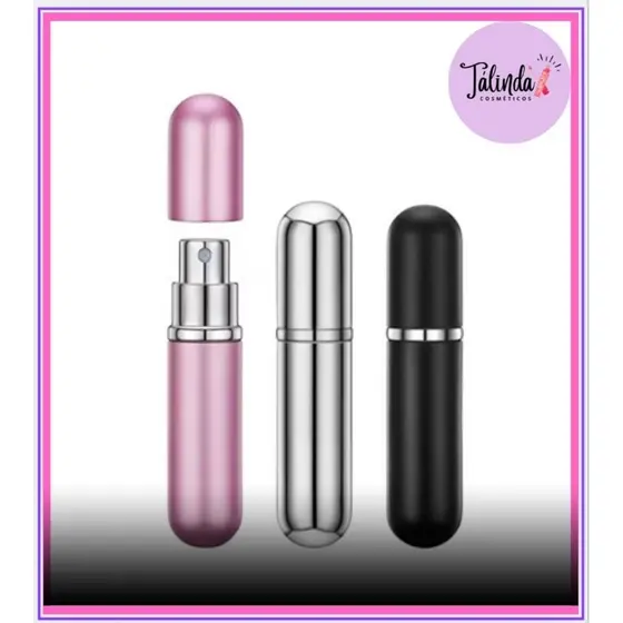 1 Unidade Porta Perfume Spray Vaporizador Recarregável - Porta Perfume De Bolsa