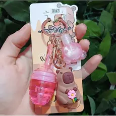 Lip OIL Brilho Labial Potinho Mel Chaveiro Capivarinha - Amor Anjo