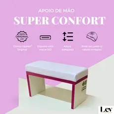 Apoio de mão Super Confort para Manicure Nail Designer Salão