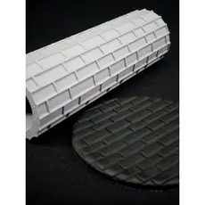 Rolo Texturizado 16 cm para Gesso, Argila e Pasta Acrílica,textura decorativa Transforme Suas Paredes com Estilos Únicos